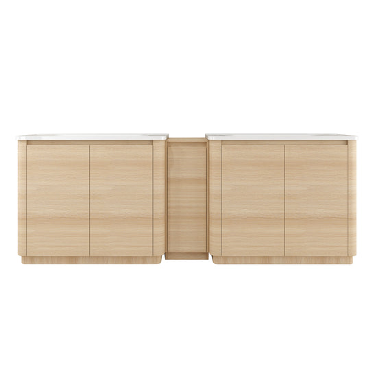 Pebble 92" Freestanding Vanity (RTA)
