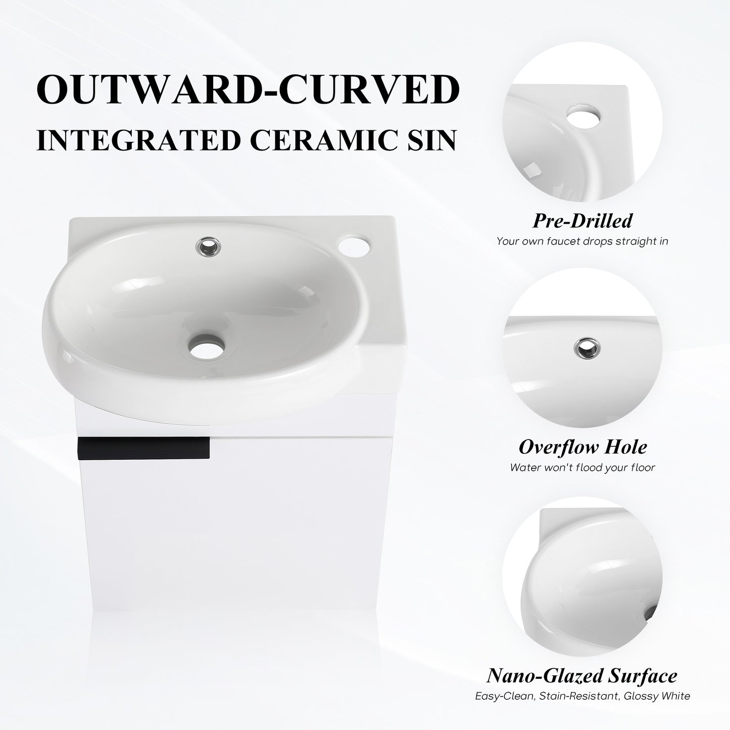 Bend 16" Floating Vanity (RTA)