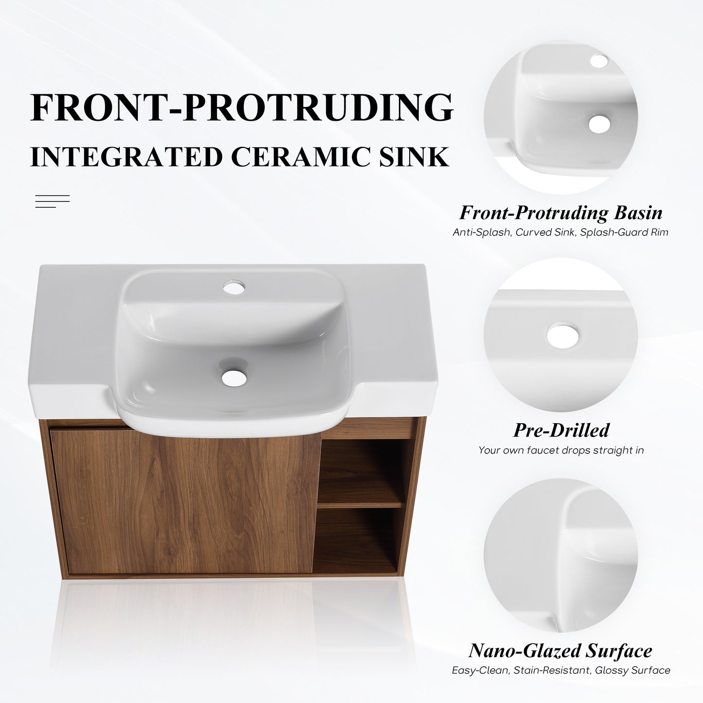 Slimbay 28" Floating Vanity (RTA)