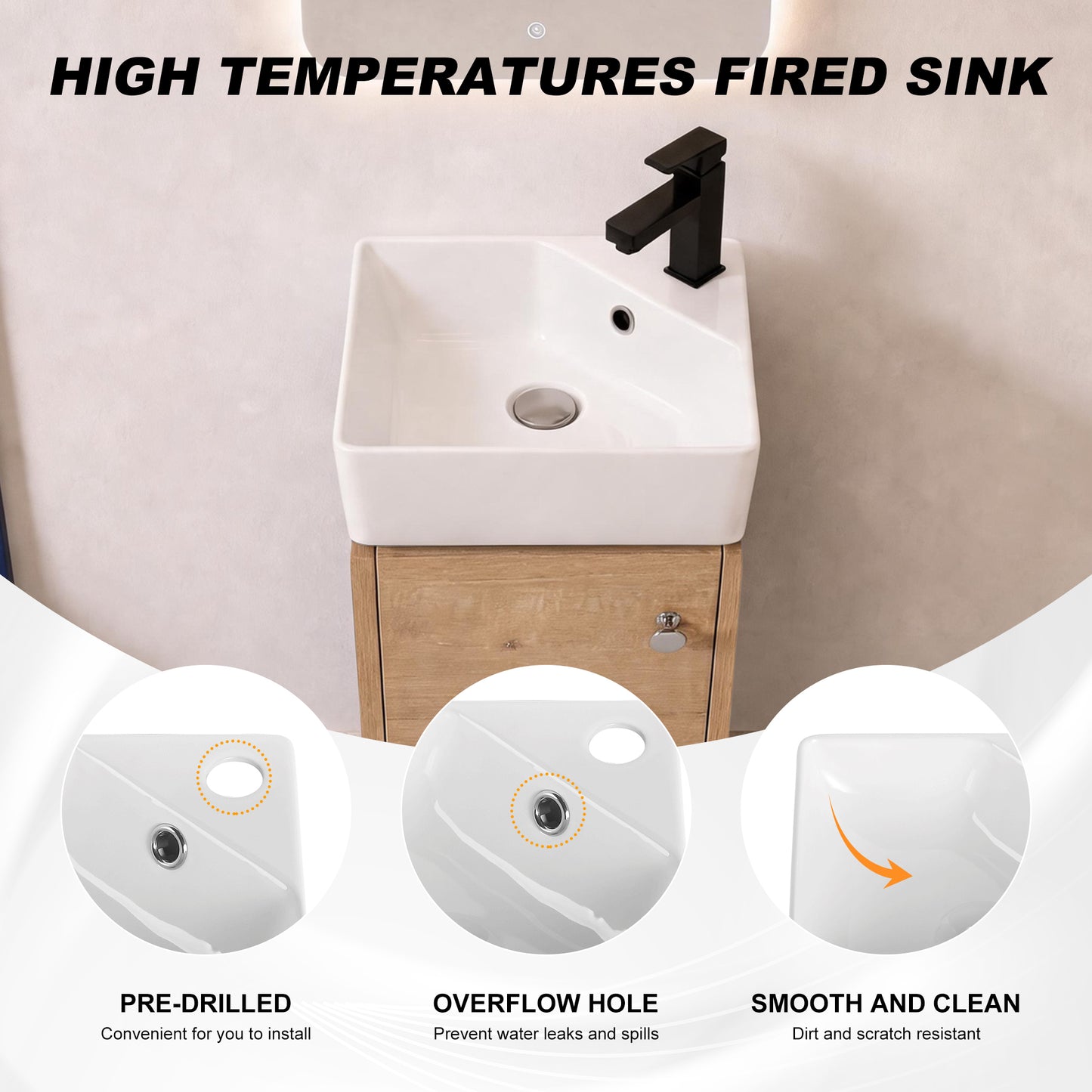 Microspace 12" Corner Vanity