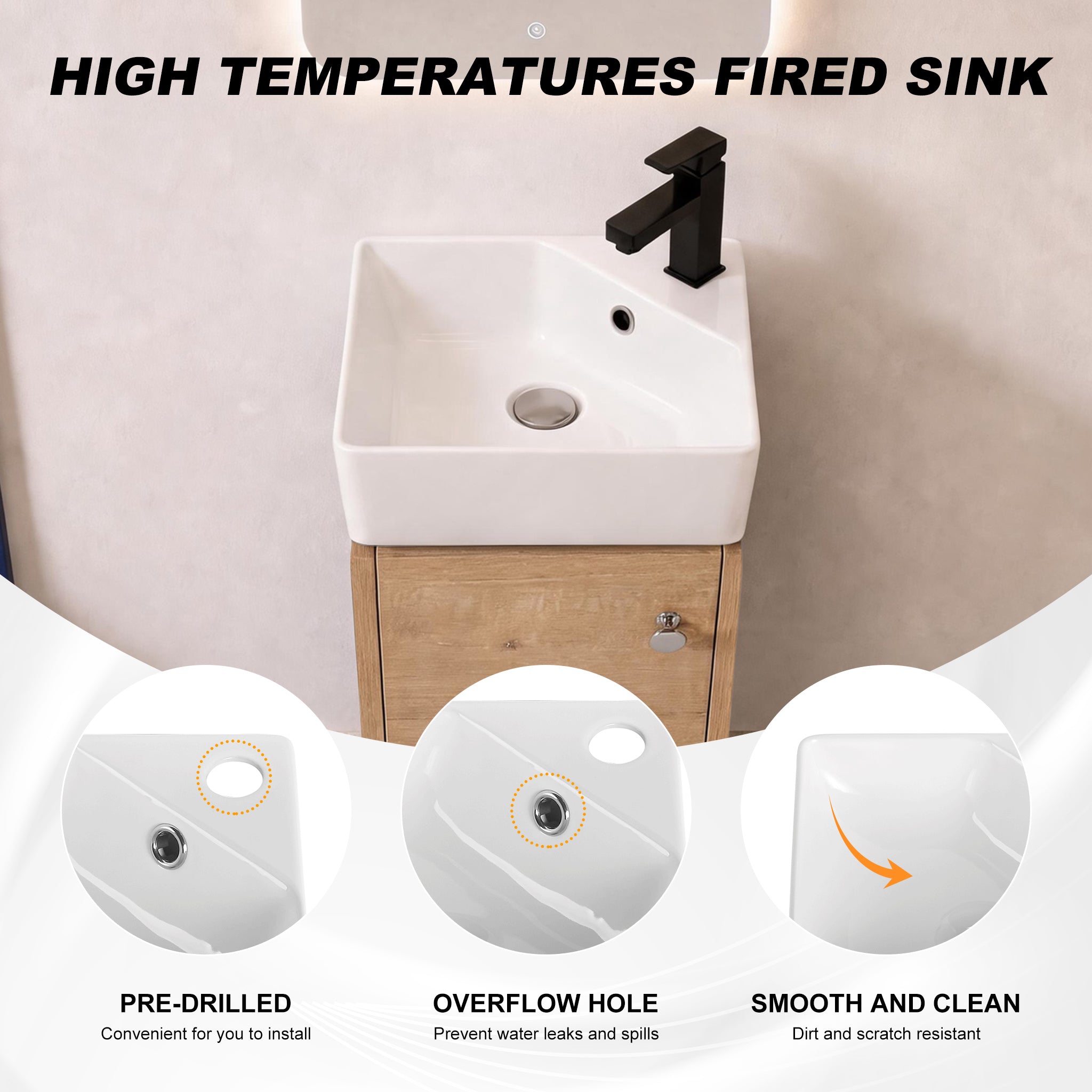 Microspace 12" Corner Vanity