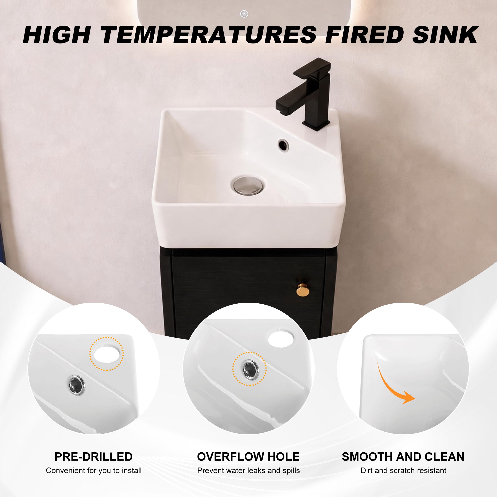 Microspace 12" Corner Vanity