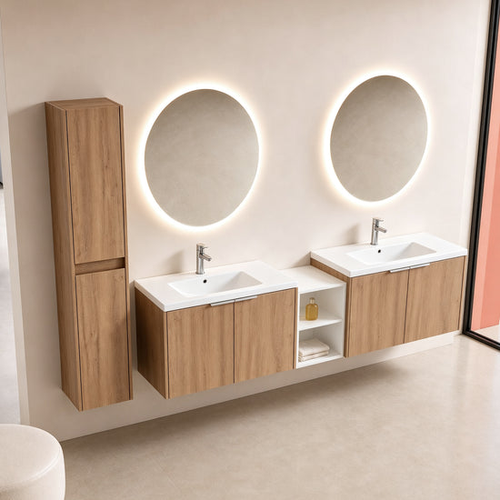 Unitas 60"/72"/84" Floating Vanity Set (RTA)