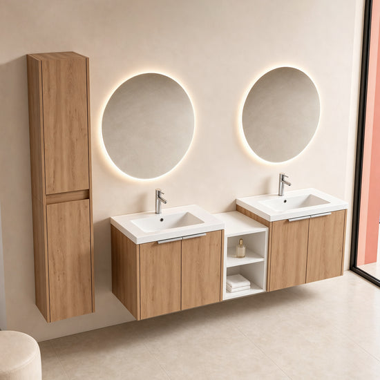 Unitas 60"/72"/84" Floating Vanity Set (RTA)