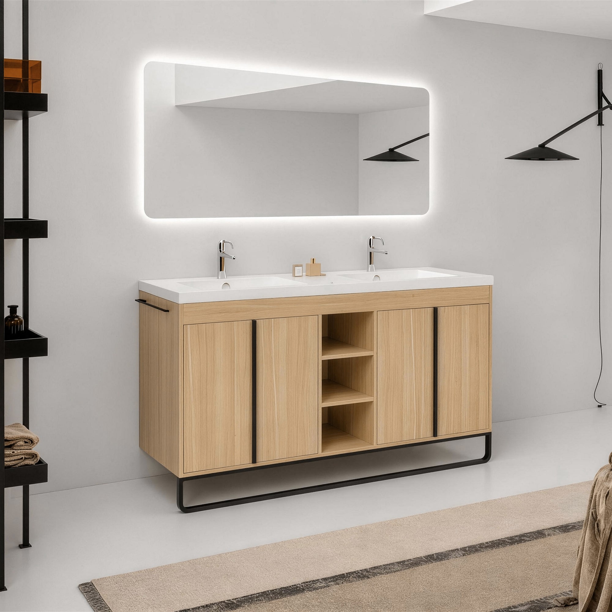 Metalin 48"/60" Freestanding Vanity (RTA)