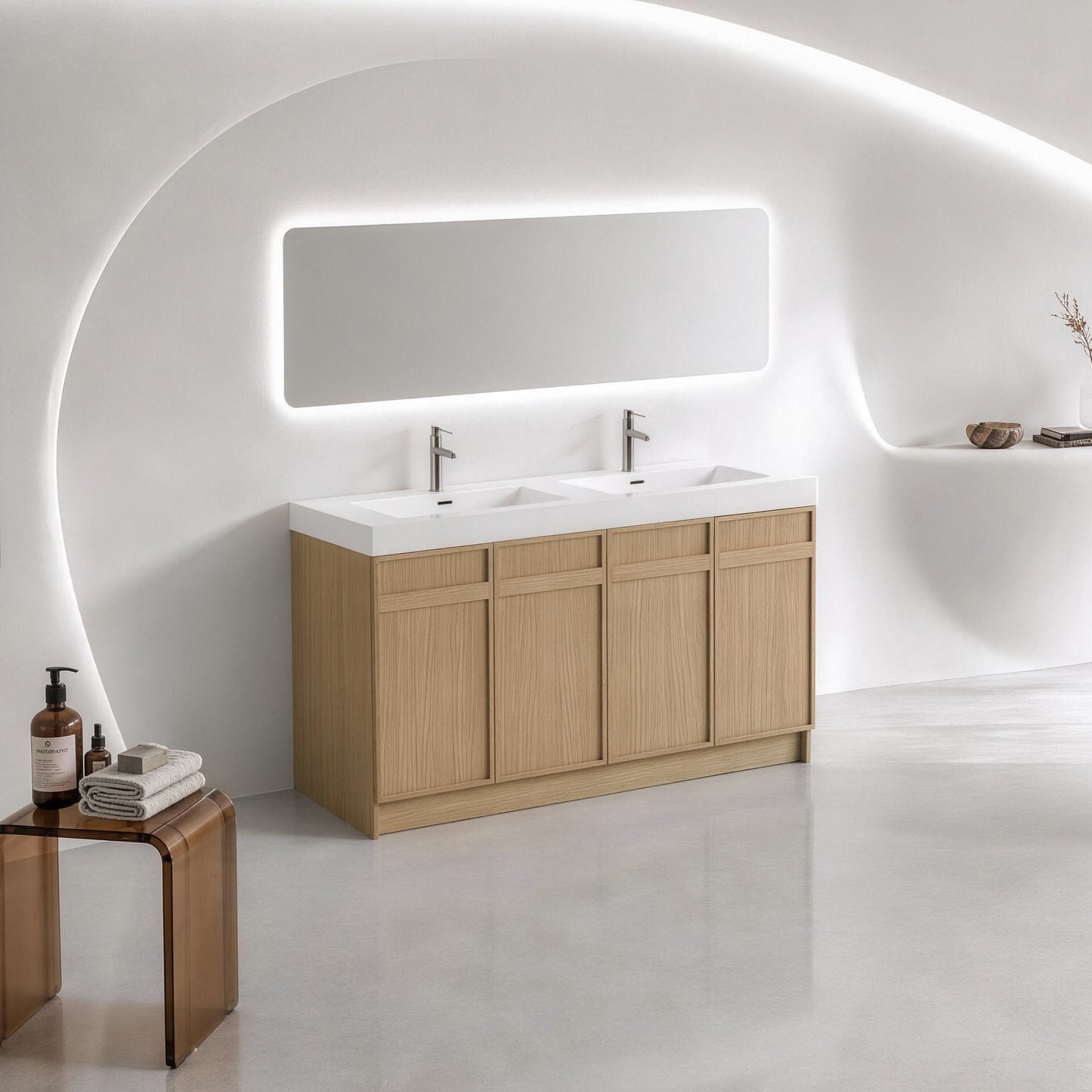 Liner 30"/36"/48"/60" Freestanding Vanity (RTA)