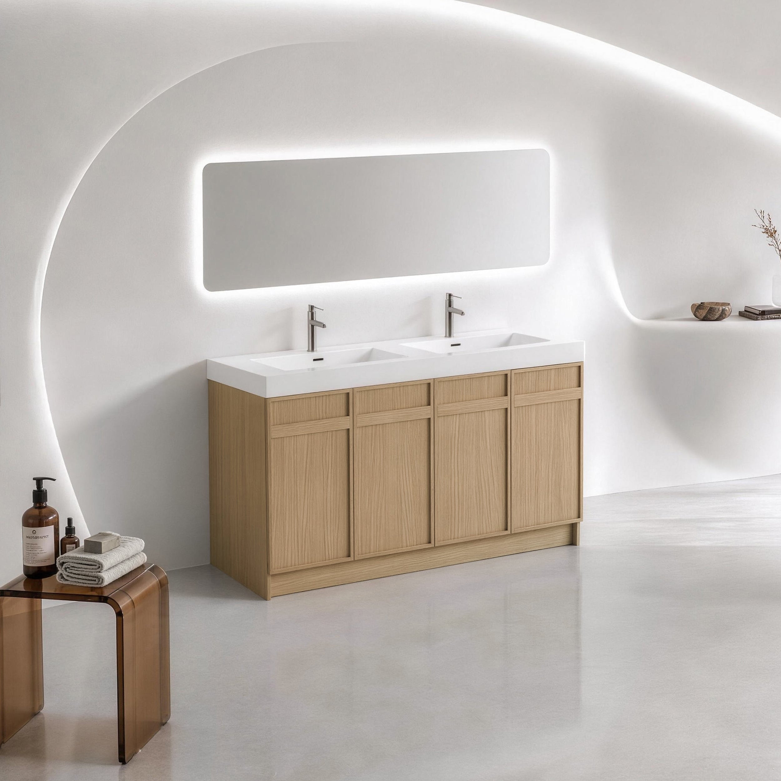 Liner 30"/36"/48"/60" Freestanding Vanity (RTA)