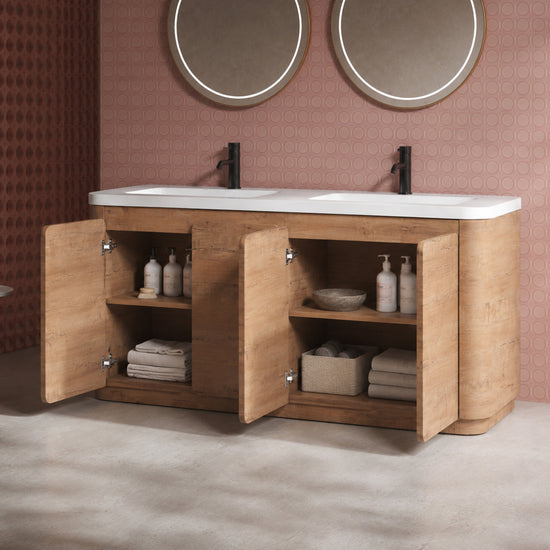 Curvo 48"/60" Freestanding Vanity (RTA)