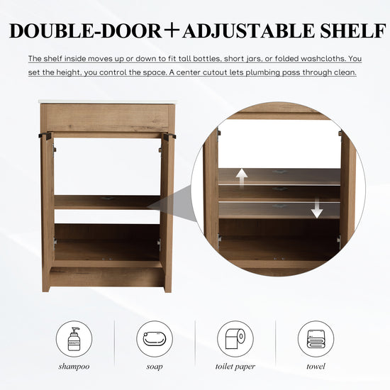 Mason 24"/30"/36" Freestanding Vanity (RTA)