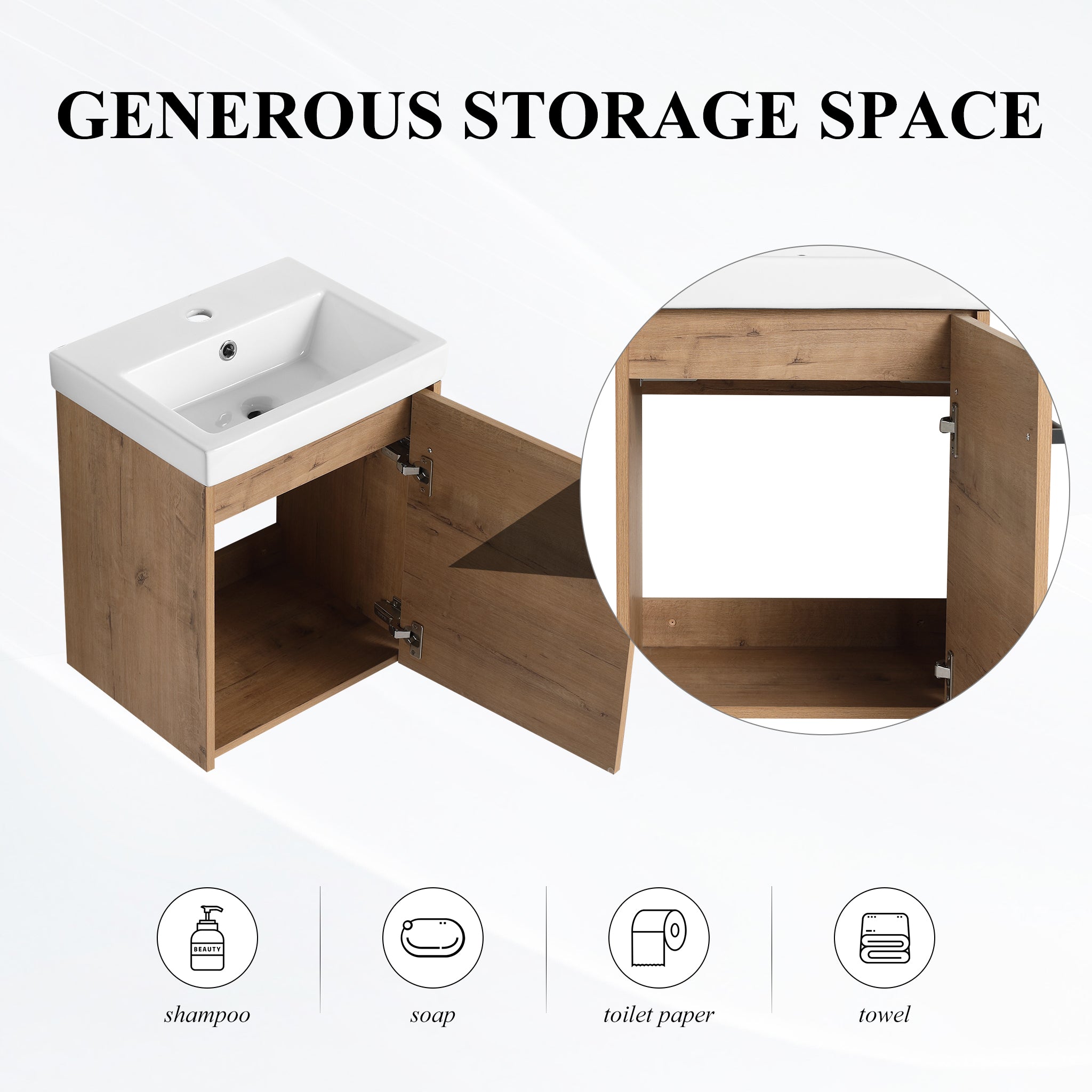 Link 18" Floating Vanity (Assembled)