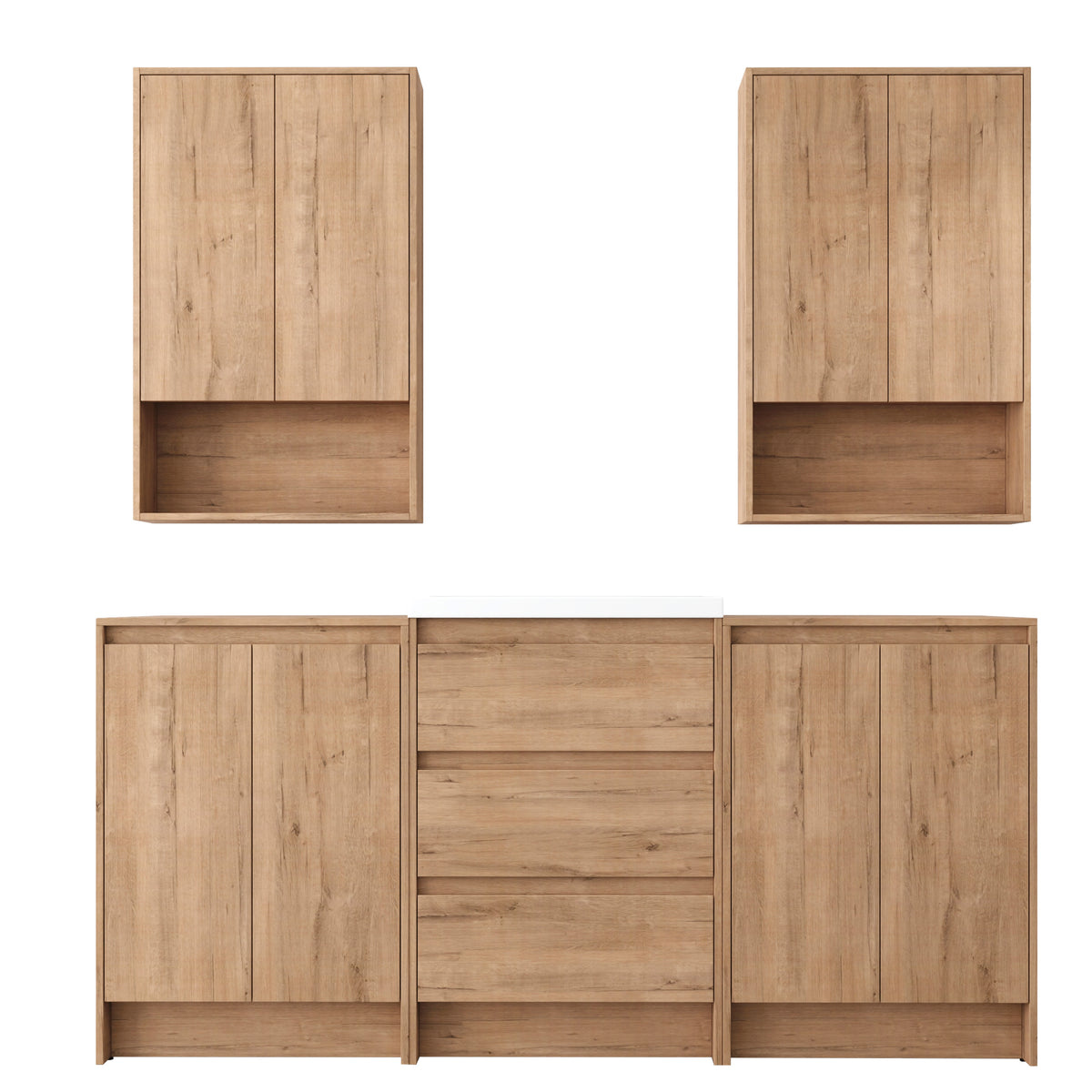 Cube 72" Freestanding Vanity (RTA)