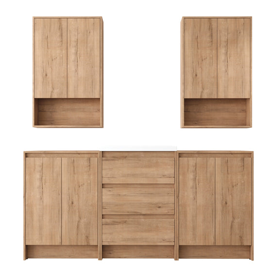 Cube 72" Freestanding Vanity (RTA)