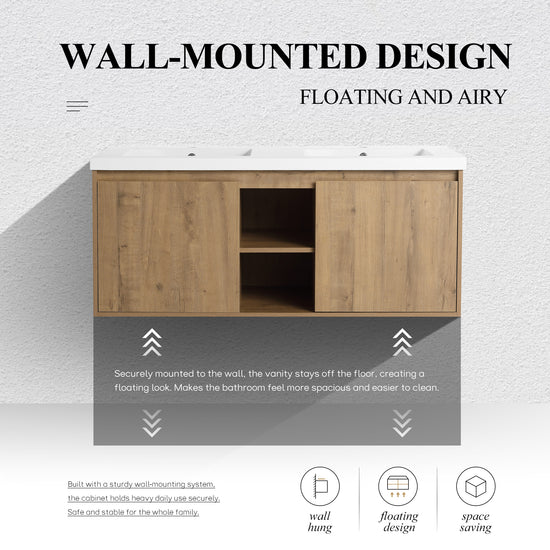 Dualspace 48" Floating Vanity (RTA)
