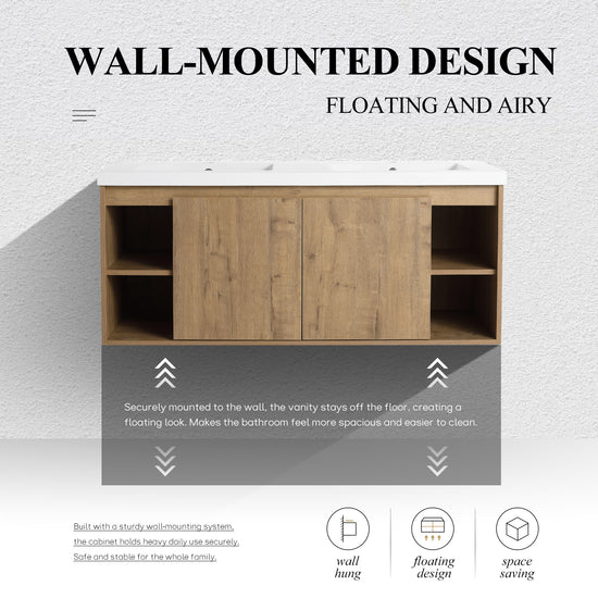 Dualspace 48" Floating Vanity (RTA)