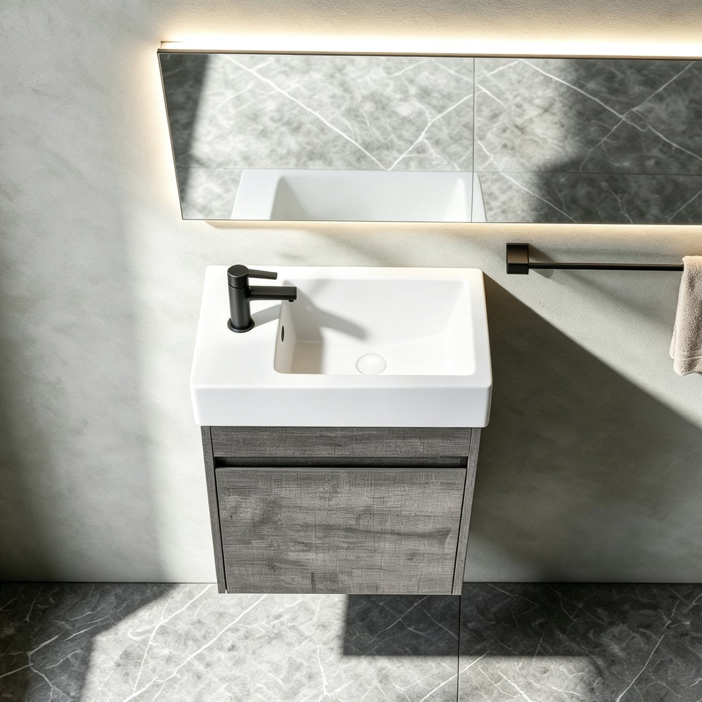 Aero 18" Floating Vanity (Assembled)