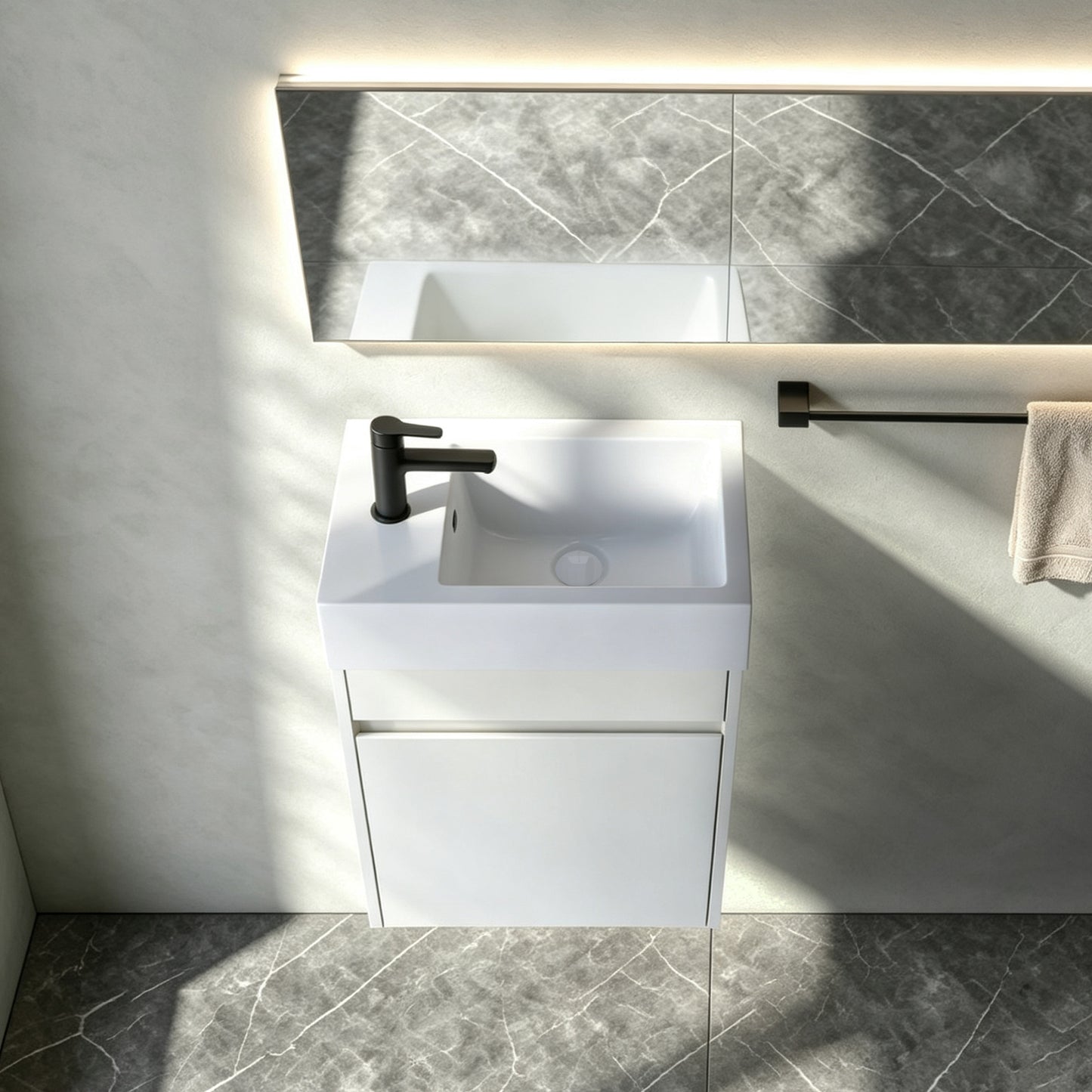 Aero 18" Floating Vanity (Assembled)