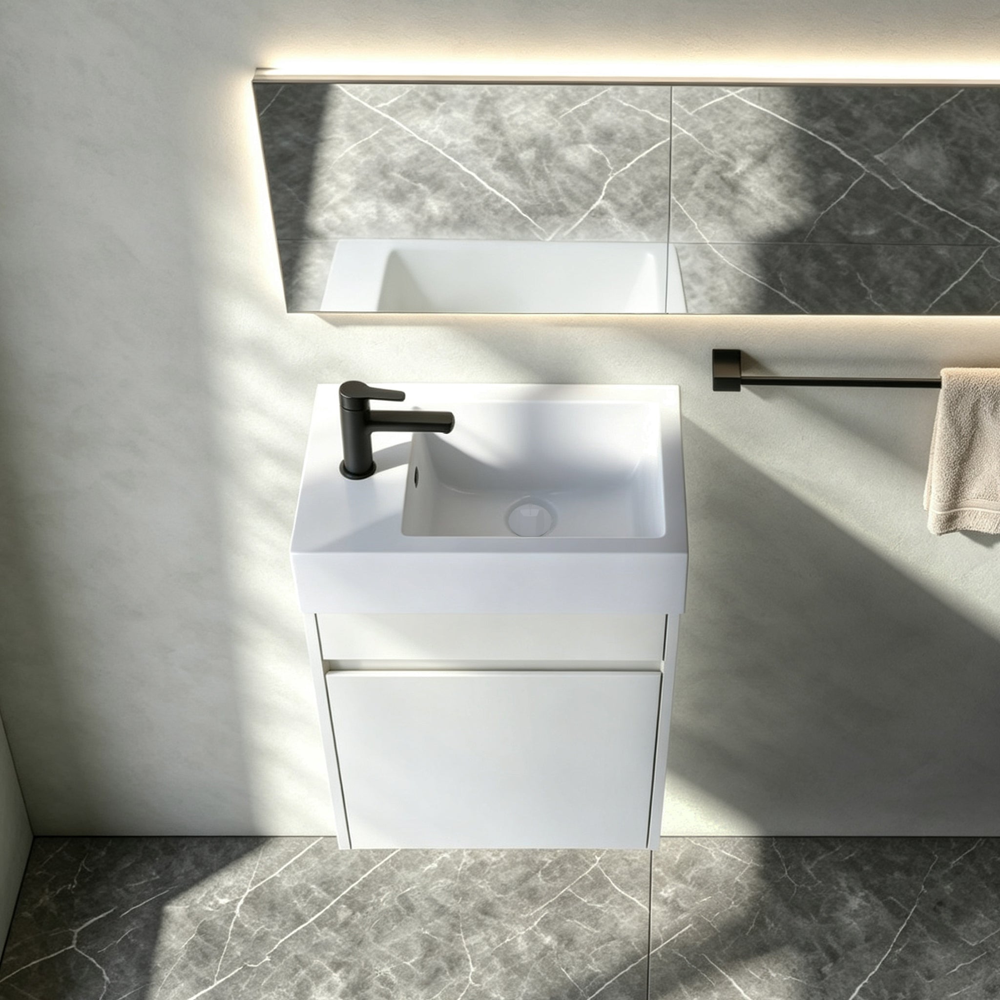 Aero 18" Floating Vanity (Assembled)