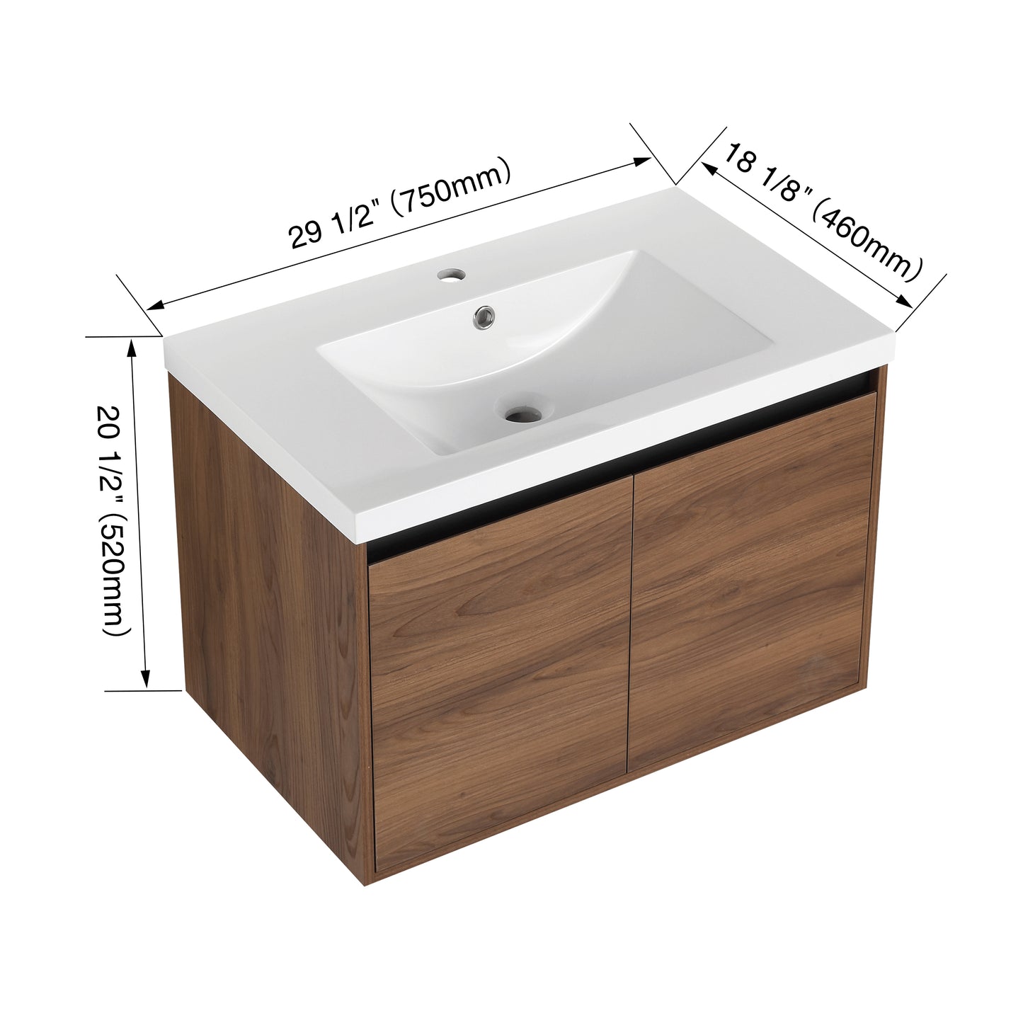 Haven 30"/36" Floating Vanity (RTA)