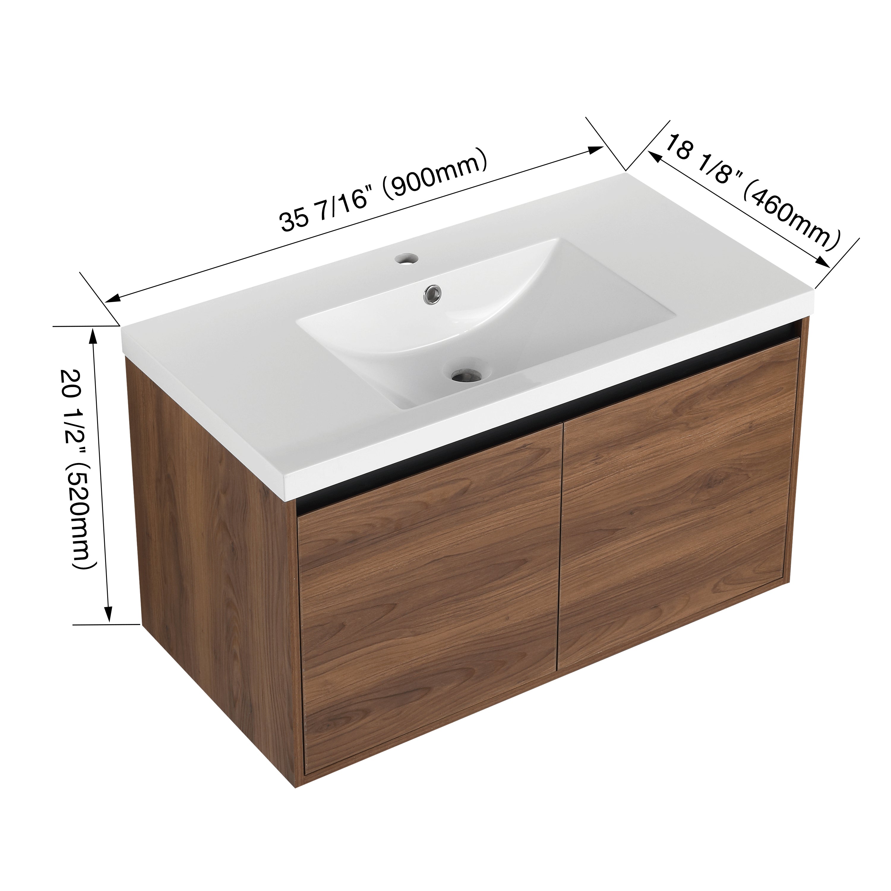 Haven 30"/36" Floating Vanity (RTA)