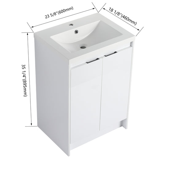 Cube 24" / 48" Freestanding Vanity (RTA)