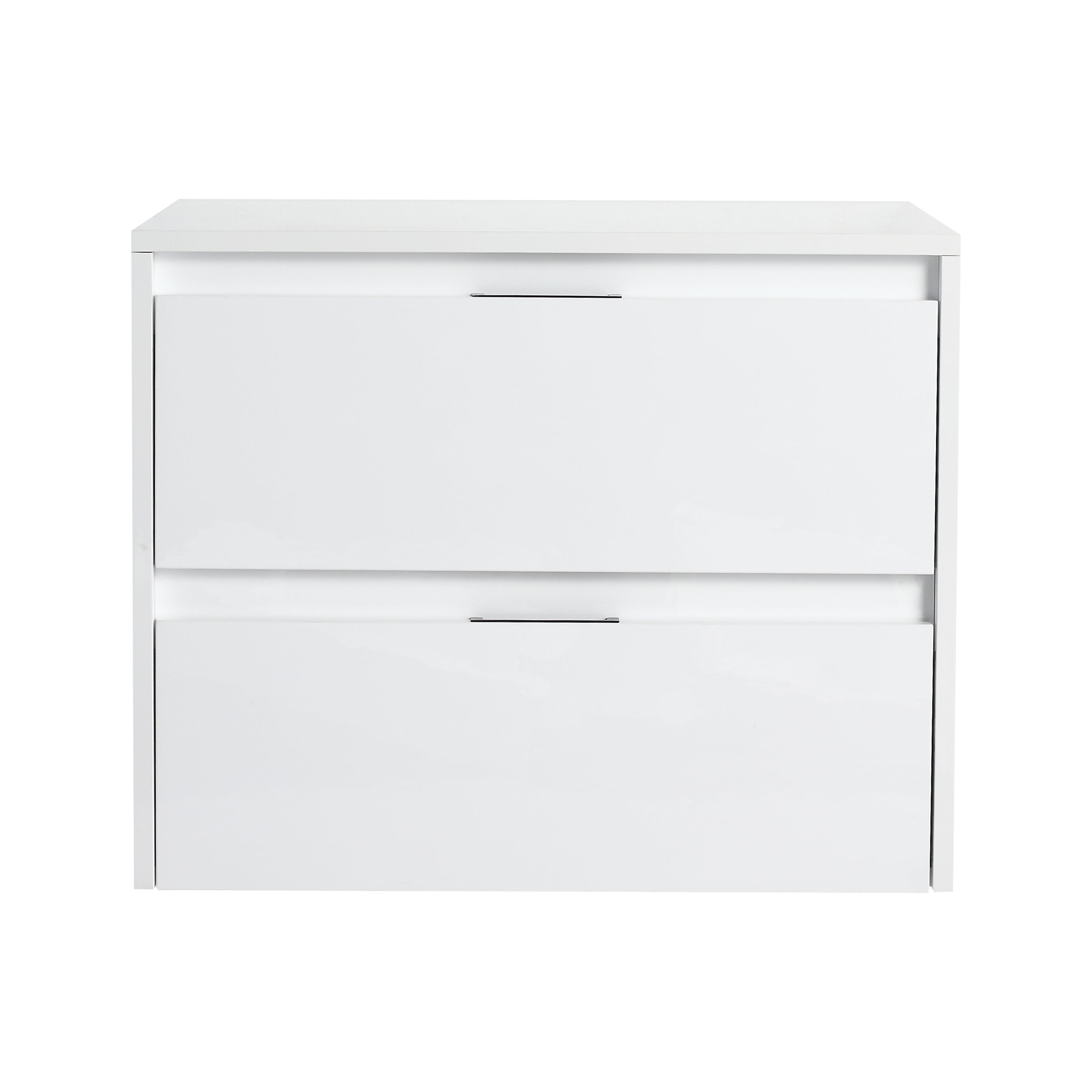 Cube 24" Bathroom Wall Cabinet with Drawers (RTA)