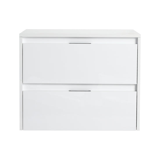 Cube 24" Bathroom Wall Cabinet with Drawers (RTA)