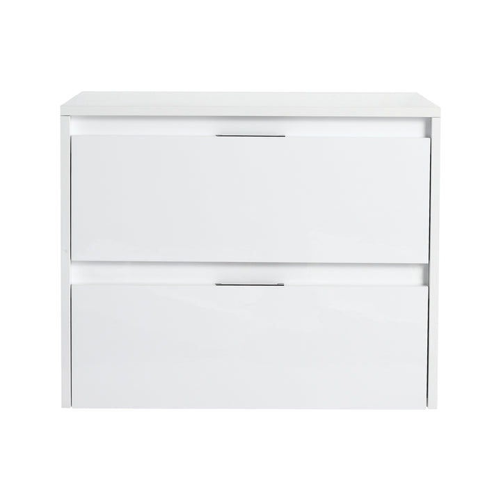Cube 24" Bathroom Wall Cabinet with Drawers (RTA)