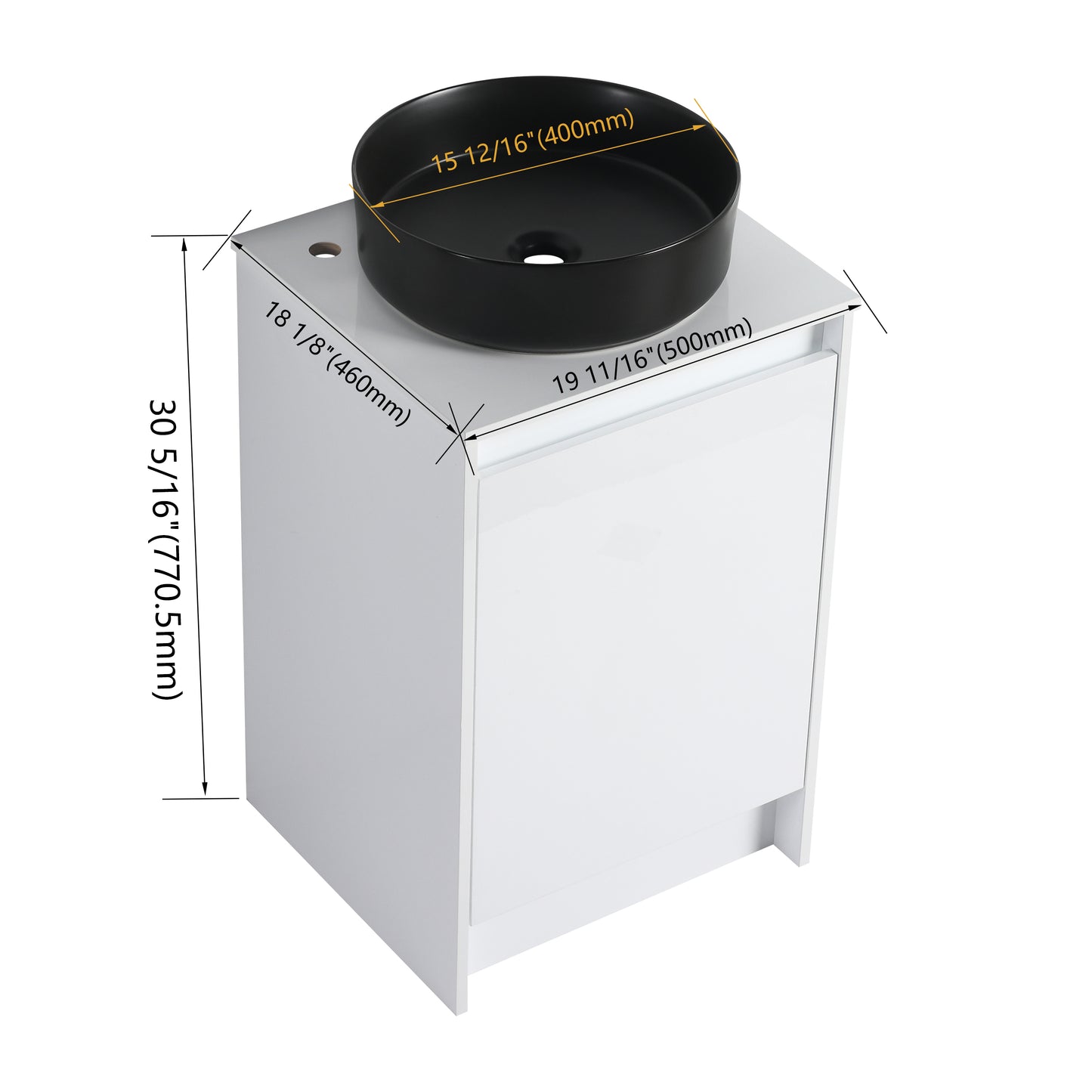 Cube 20"/32" Freestanding Vanity (RTA)