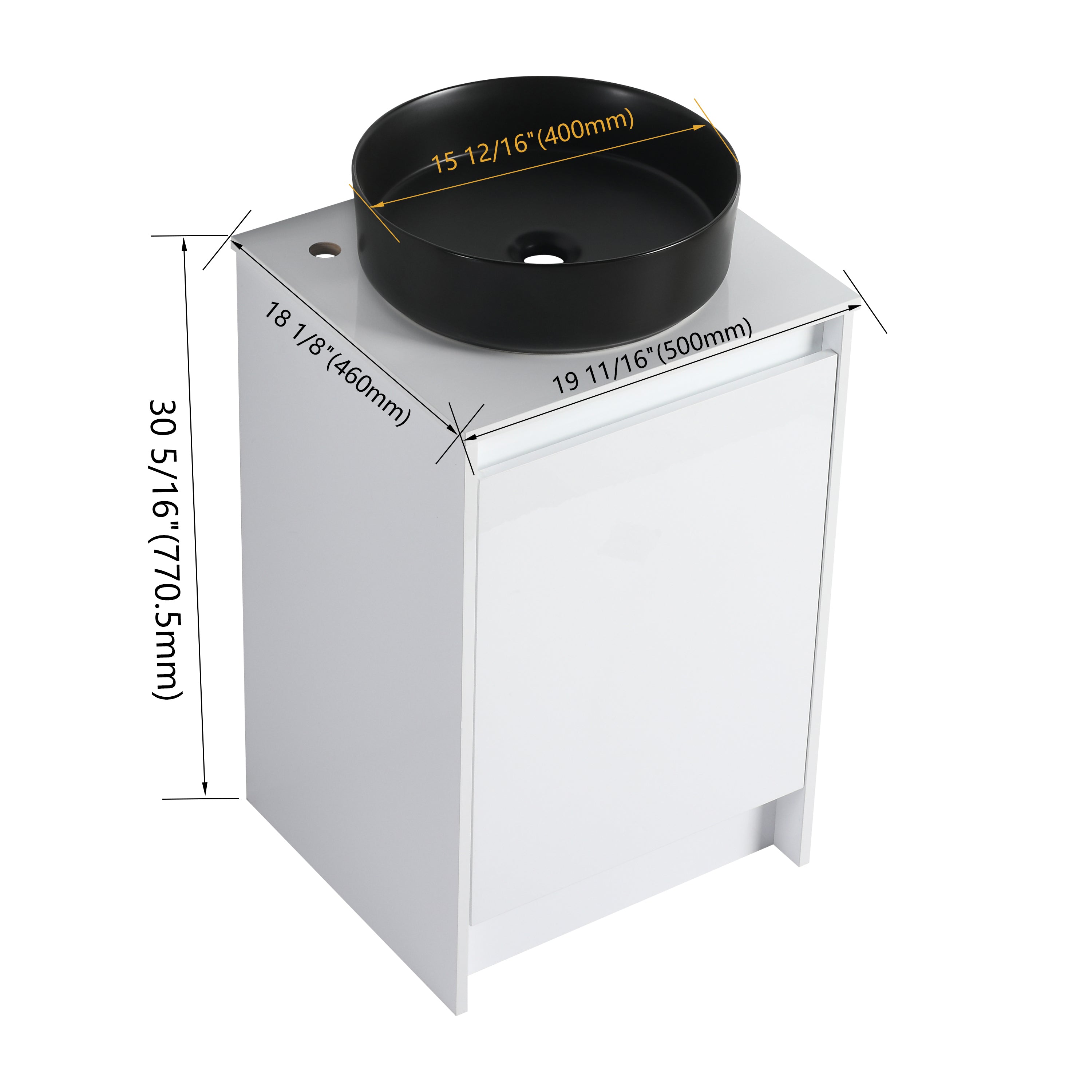 Cube 20"/32" Freestanding Vanity (RTA)