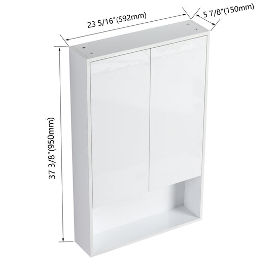 Cube 24" Bathroom Wall Cabinet (RTA)