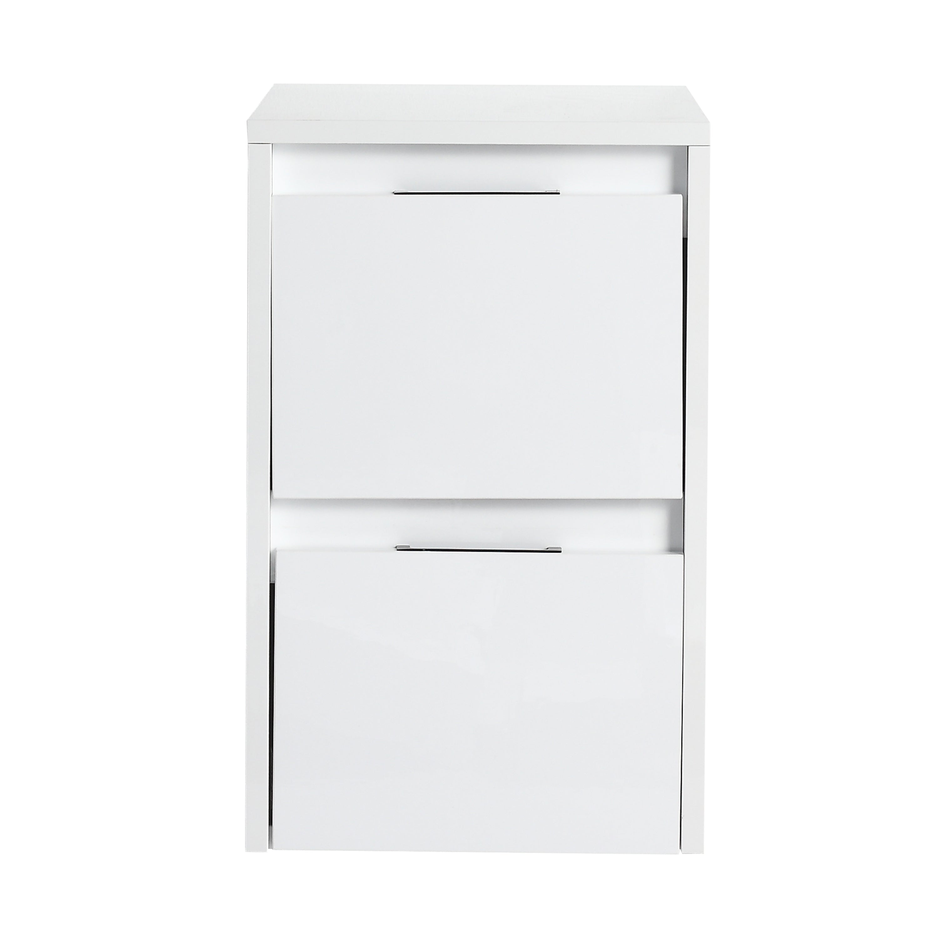 Cube 12" Bathroom Wall Cabinet with Drawers (RTA)