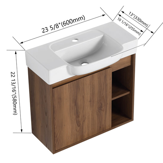 Slimbay 24" Floating Vanity (RTA)