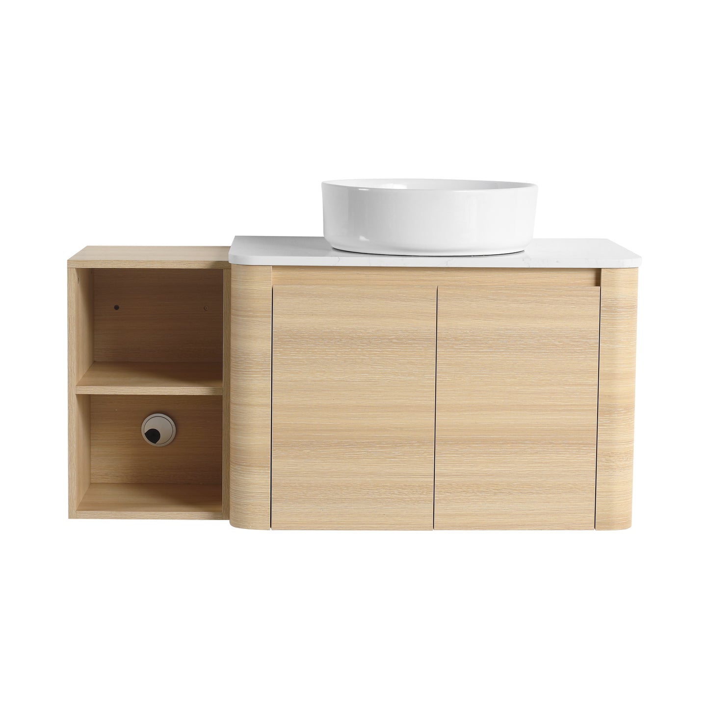 Curvo 30"/42"/54"/72" Floating Vanity (RTA)