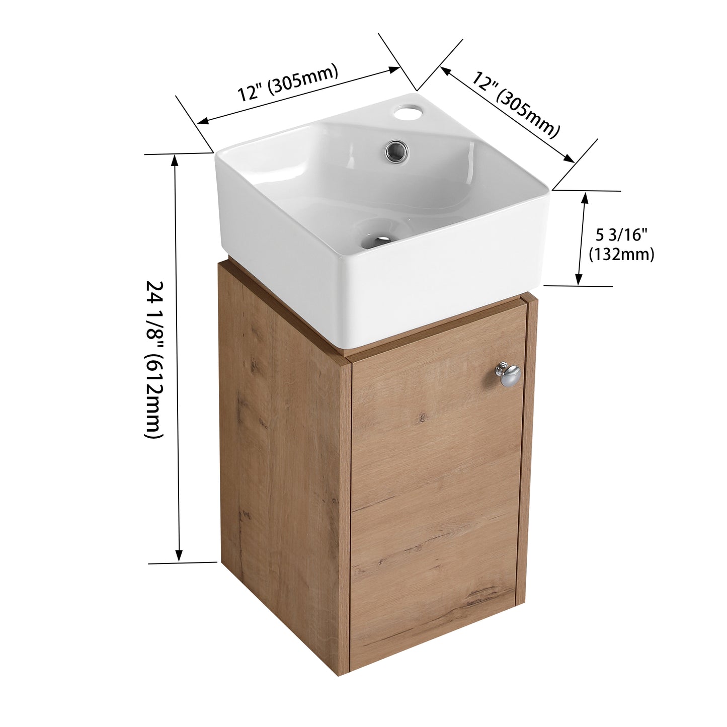 Microspace 12" Corner Vanity
