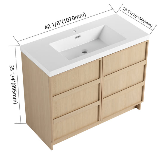 Liner II 36"/42"/48" Freestanding Vanity (RTA)