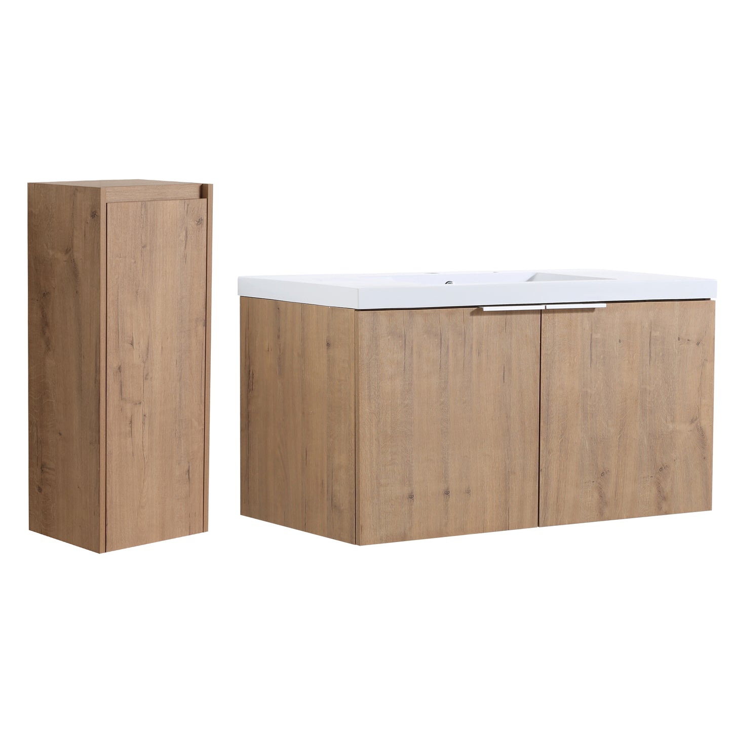 Unitas 24"/30"/36" Floating Vanity Set (RTA)