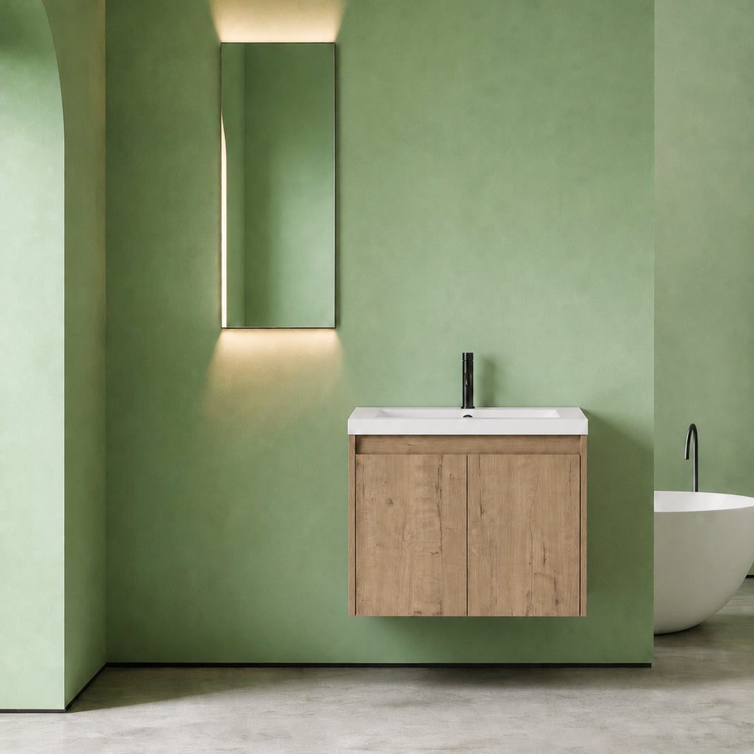 Cube Bathroom Cabinet— Mix & Match Wall-Mounted Vanities, Side Cabinets & Top Cabinets (RTA)