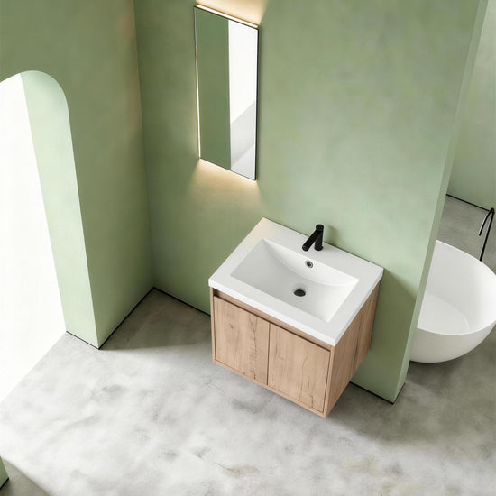 Cube Bathroom Cabinet— Mix & Match Wall-Mounted Vanities, Side Cabinets & Top Cabinets (RTA)