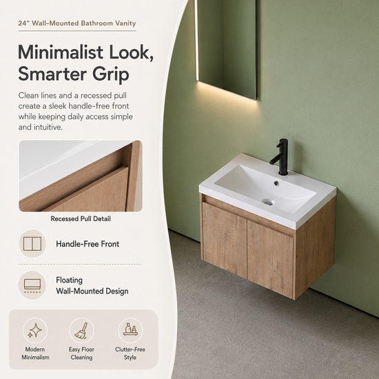 Cube Bathroom Cabinet— Mix & Match Wall-Mounted Vanities, Side Cabinets & Top Cabinets (RTA)