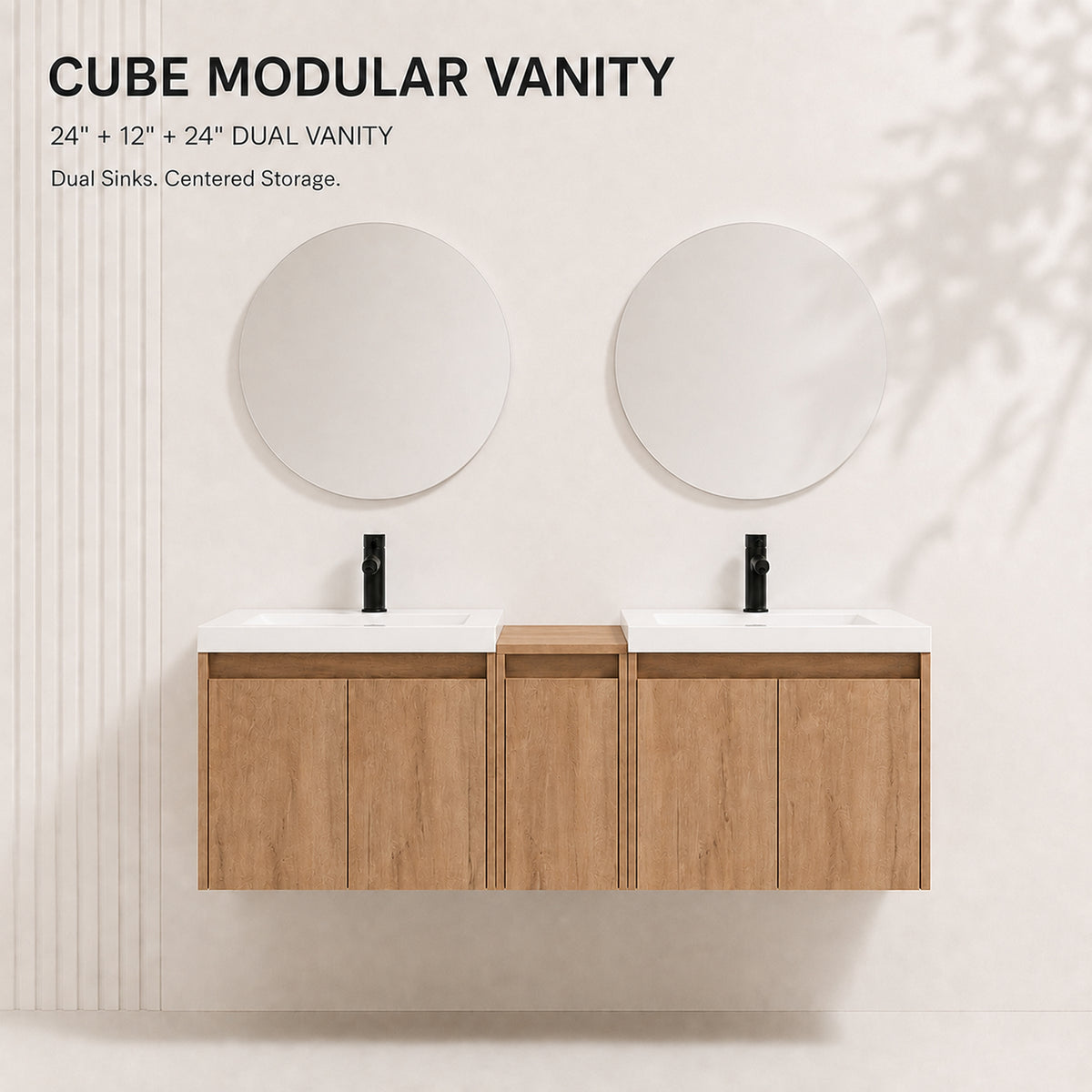 Cube 60" Floating Vanity (RTA)