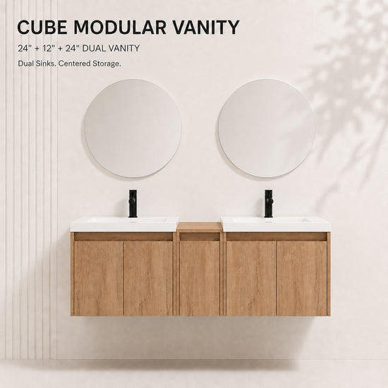 Cube 60" Floating Vanity (RTA)