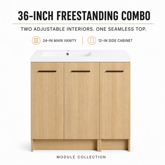 Module 36" Freestanding Vanity (RTA)