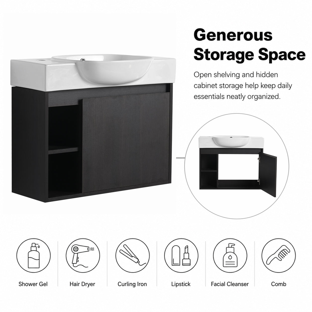 Slimbay 26" Floating Vanity (RTA)