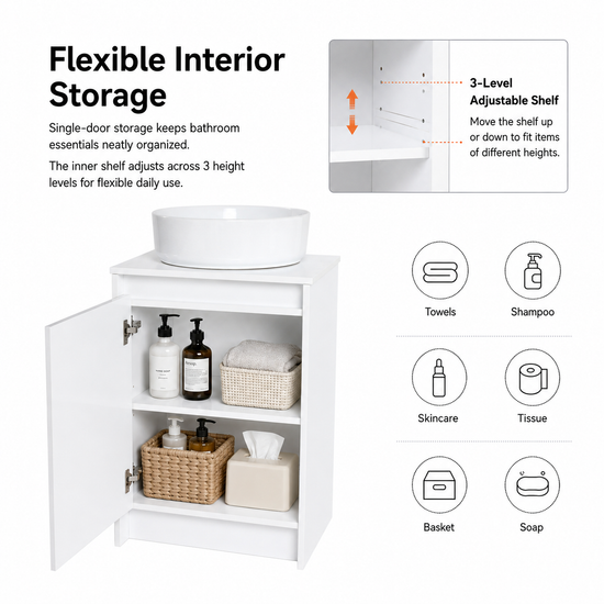 Cube 20"/32" Freestanding Vanity (RTA)