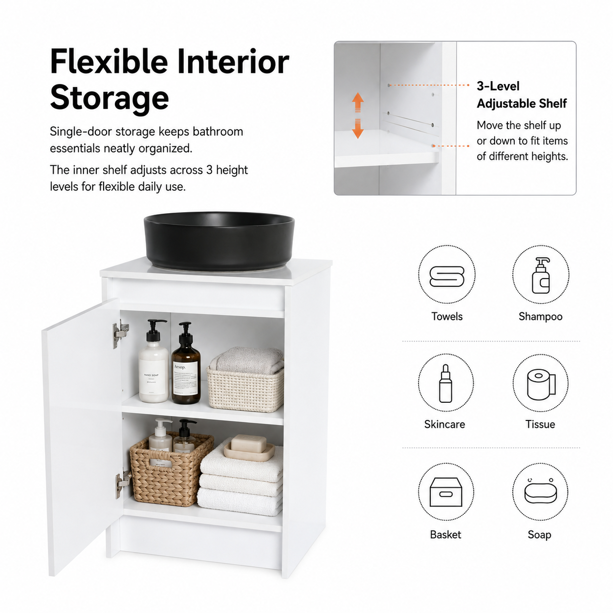 Cube 20"/32" Freestanding Vanity (RTA)