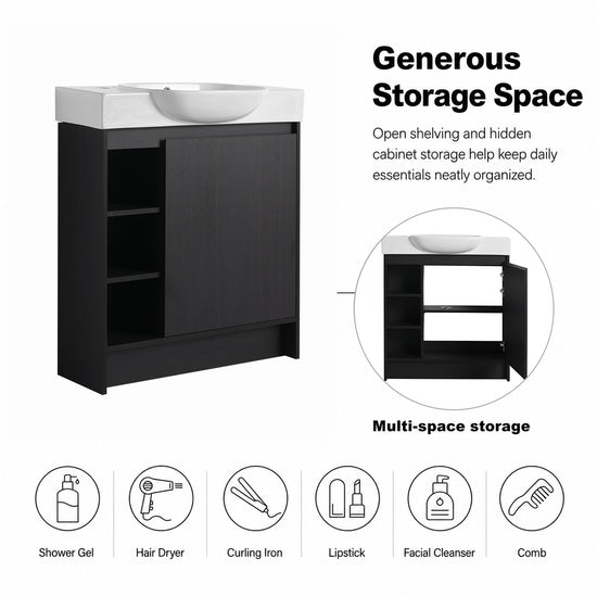 Slimbay 30" Freestanding Vanity (RTA)