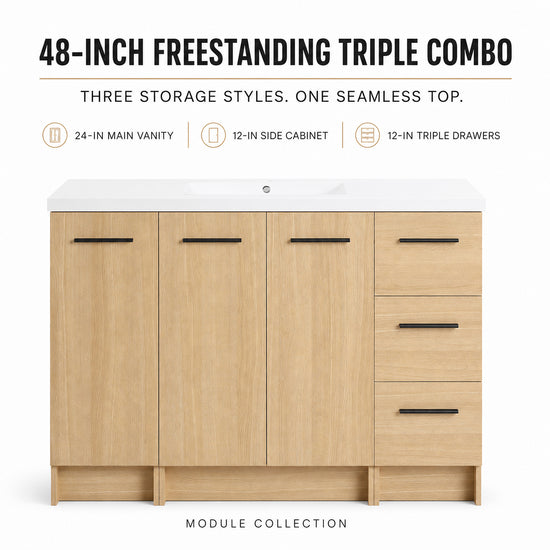 Module 48" Freestanding Vanity (RTA)