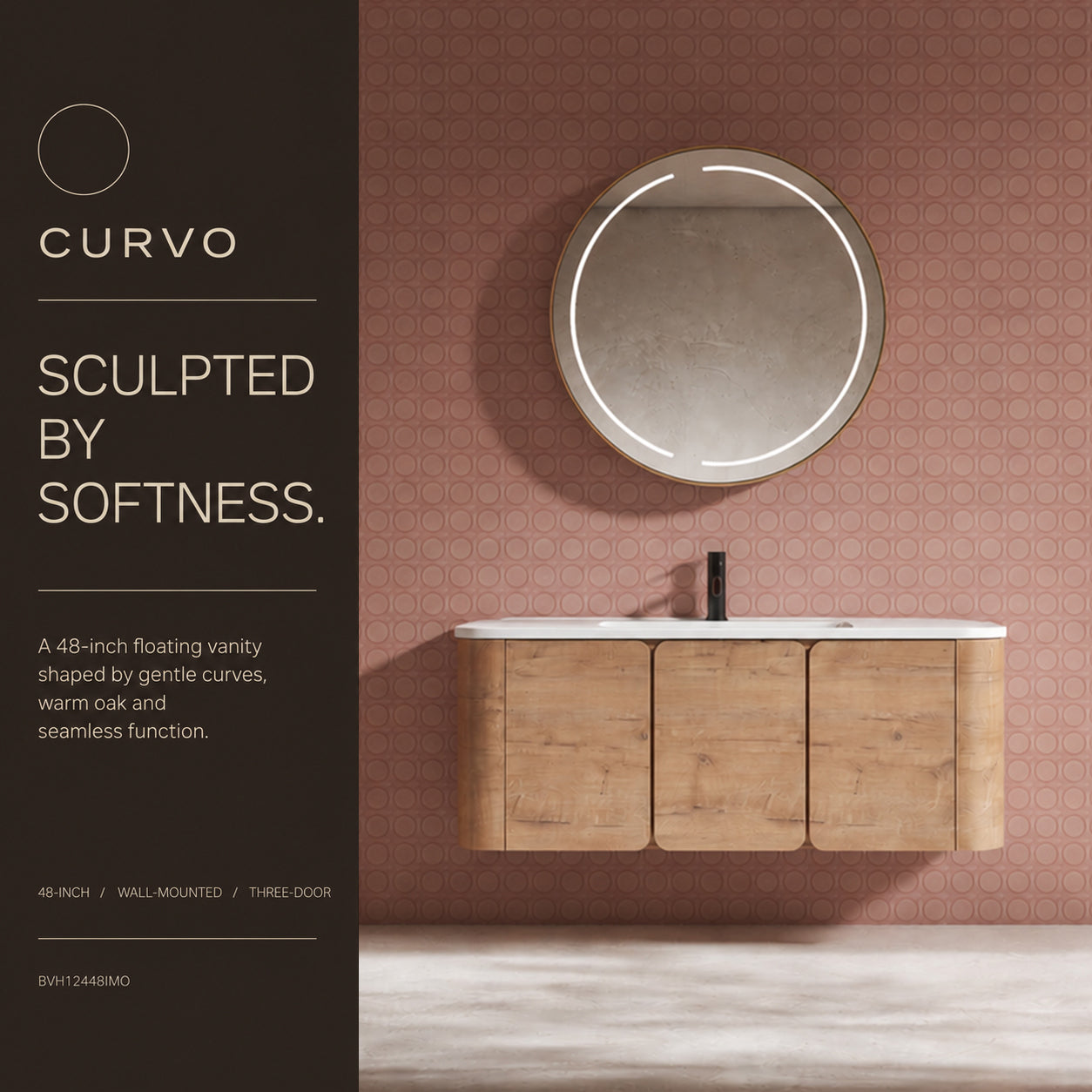 Curvo 48"/60" Floating Vanity (RTA)