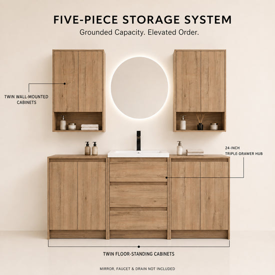 Cube 72" Freestanding Vanity (RTA)