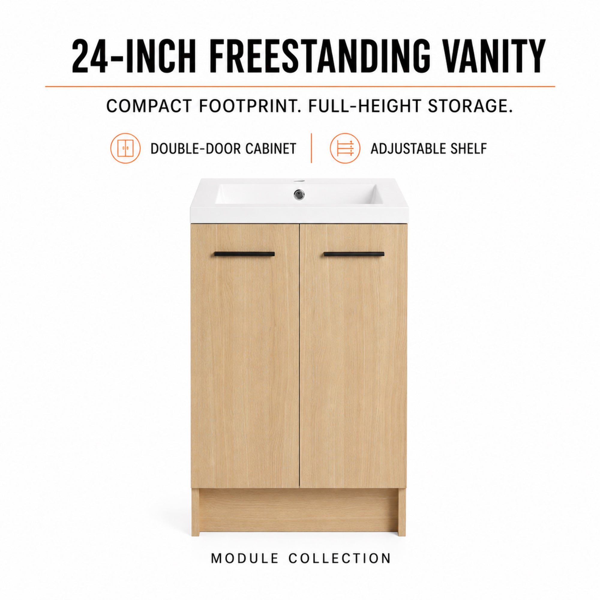 Module 24" Freestanding Vanity (RTA)